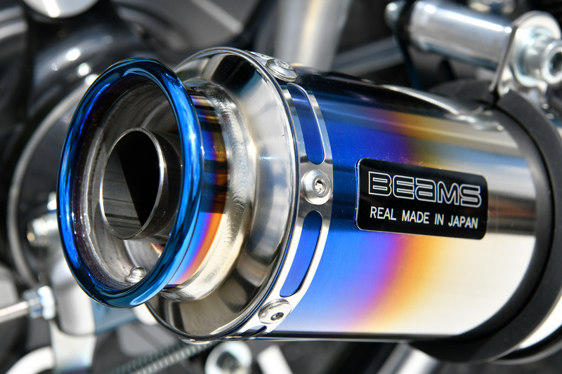 状態良好！美品BEAMS ビームス カブC125 カーボンサイレンサー BEAMS G1021-56-007 スーパーカブC125 8BJ-JA71 SUPERCUB R-EVO TYPE C
