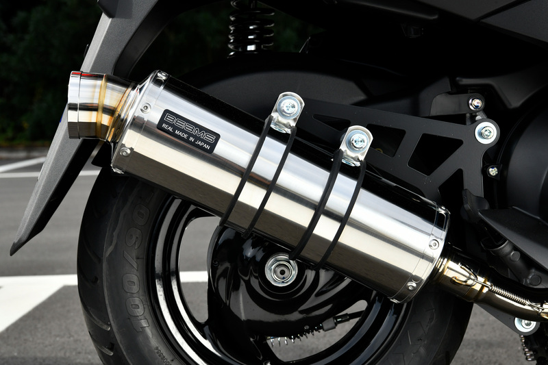 現行　YZ125 エキゾーストパイプアセンブリ　B4X-14610-10　未使用 アクシスz マフラー（バイク用フルエキゾースト）｜マフラー
