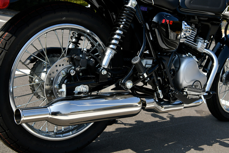 BEAMS G438-69-000 W230/MEGURO S1 8BK-BJ230A TTキャブトン フルエキ ビームス マフラーの画像