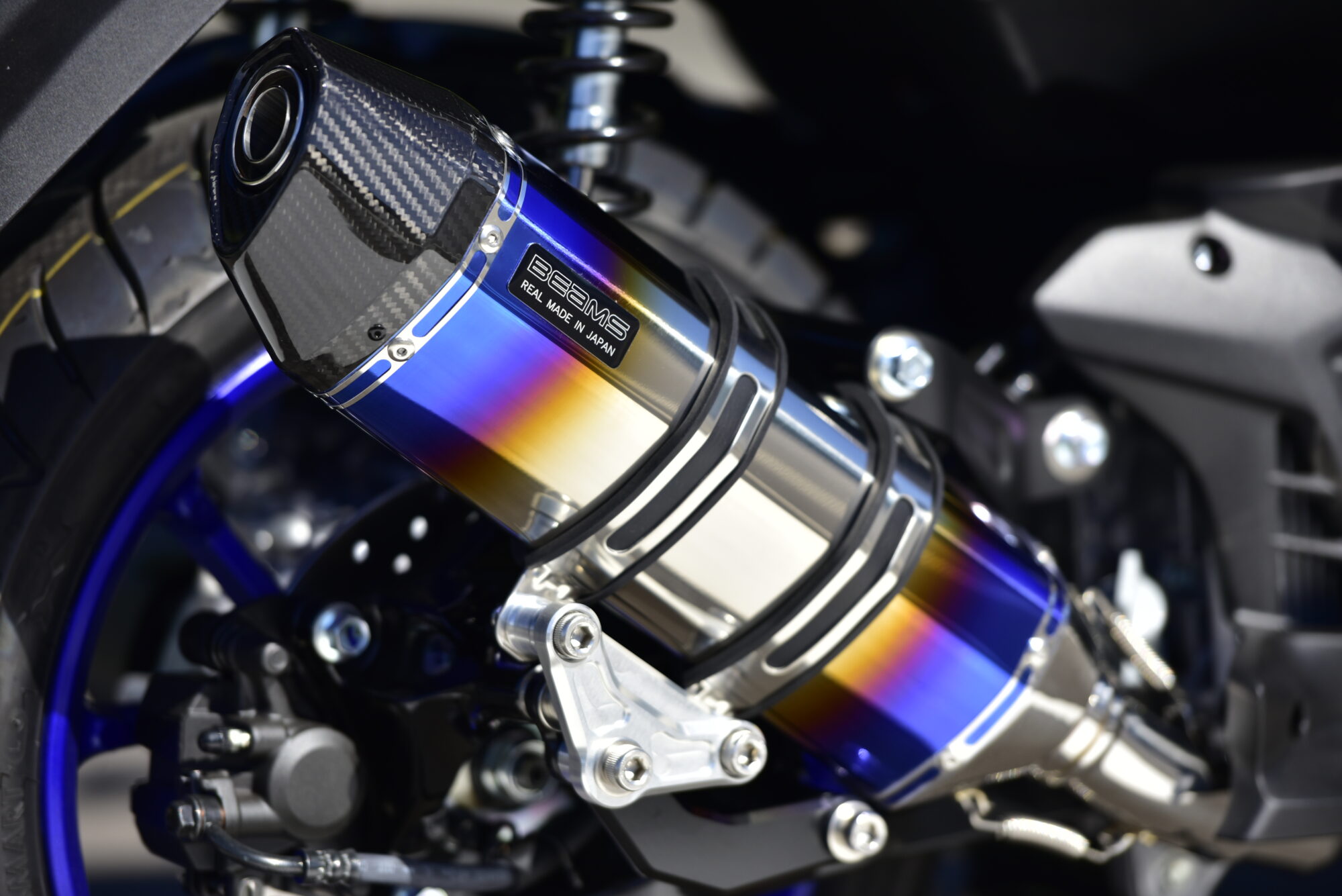 BMS-R BEAMS G276-65-001 N-MAX125 8BJ-SEL1J CORSA-EVO2 ヒートチタン 