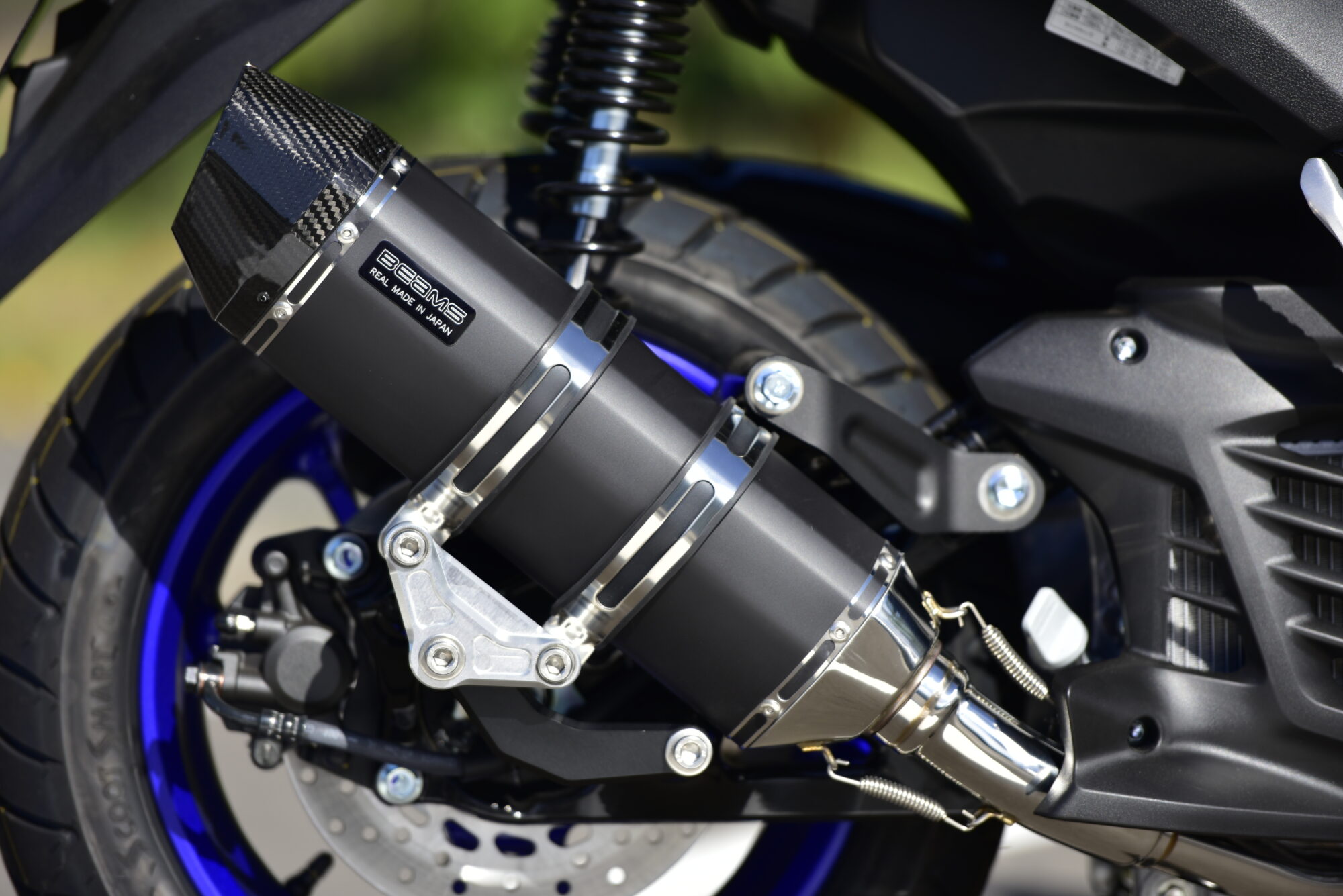 BEAMS BMS-R Racing マフラー本体 BMS-R BMS RACING FACTORY YZF R125 R15 マフラー本体 R-EVO
