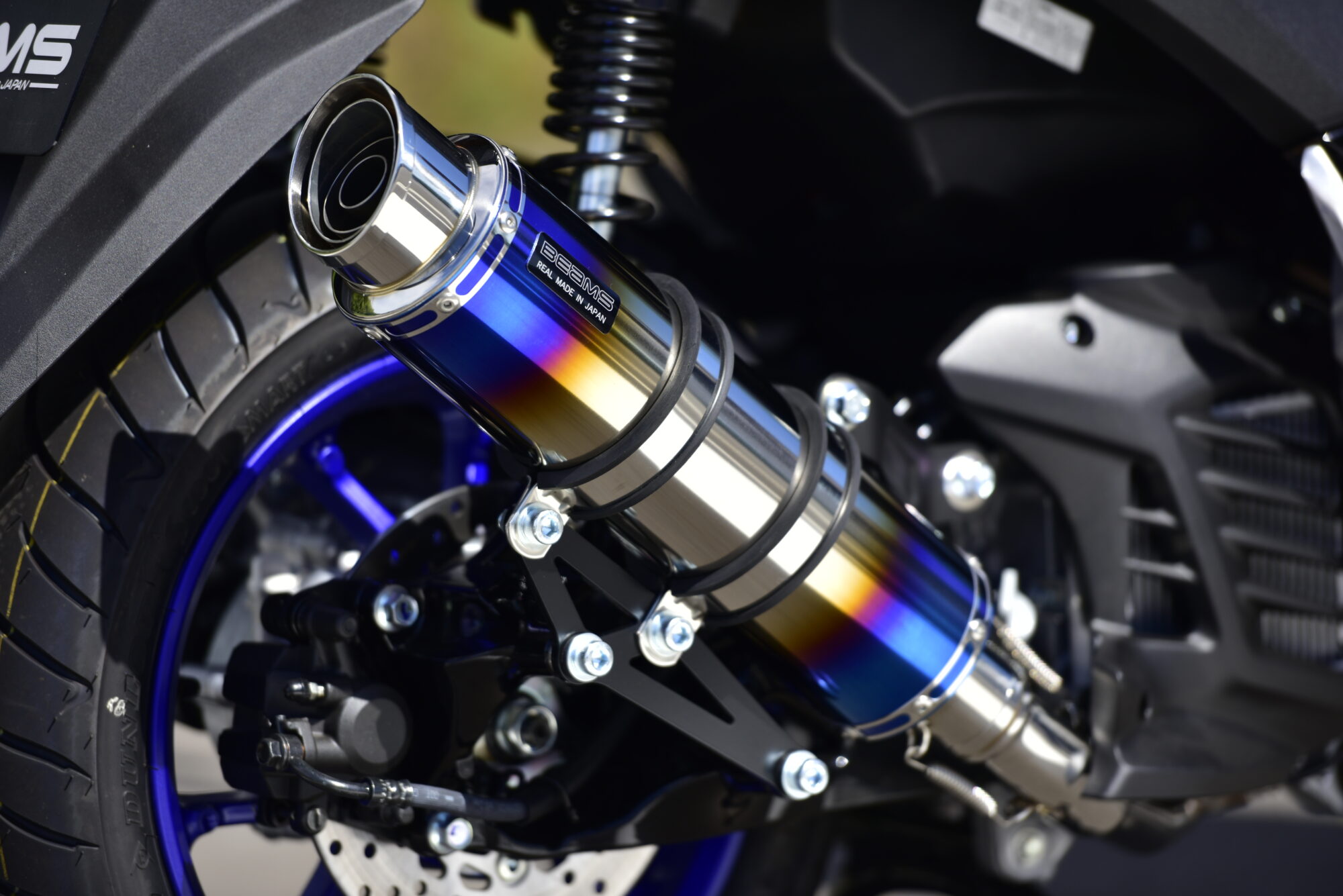BMS-R BEAMS G276-54-007 N-MAX125 8BJ-SEL1J R-EVO2 ヒートチタン