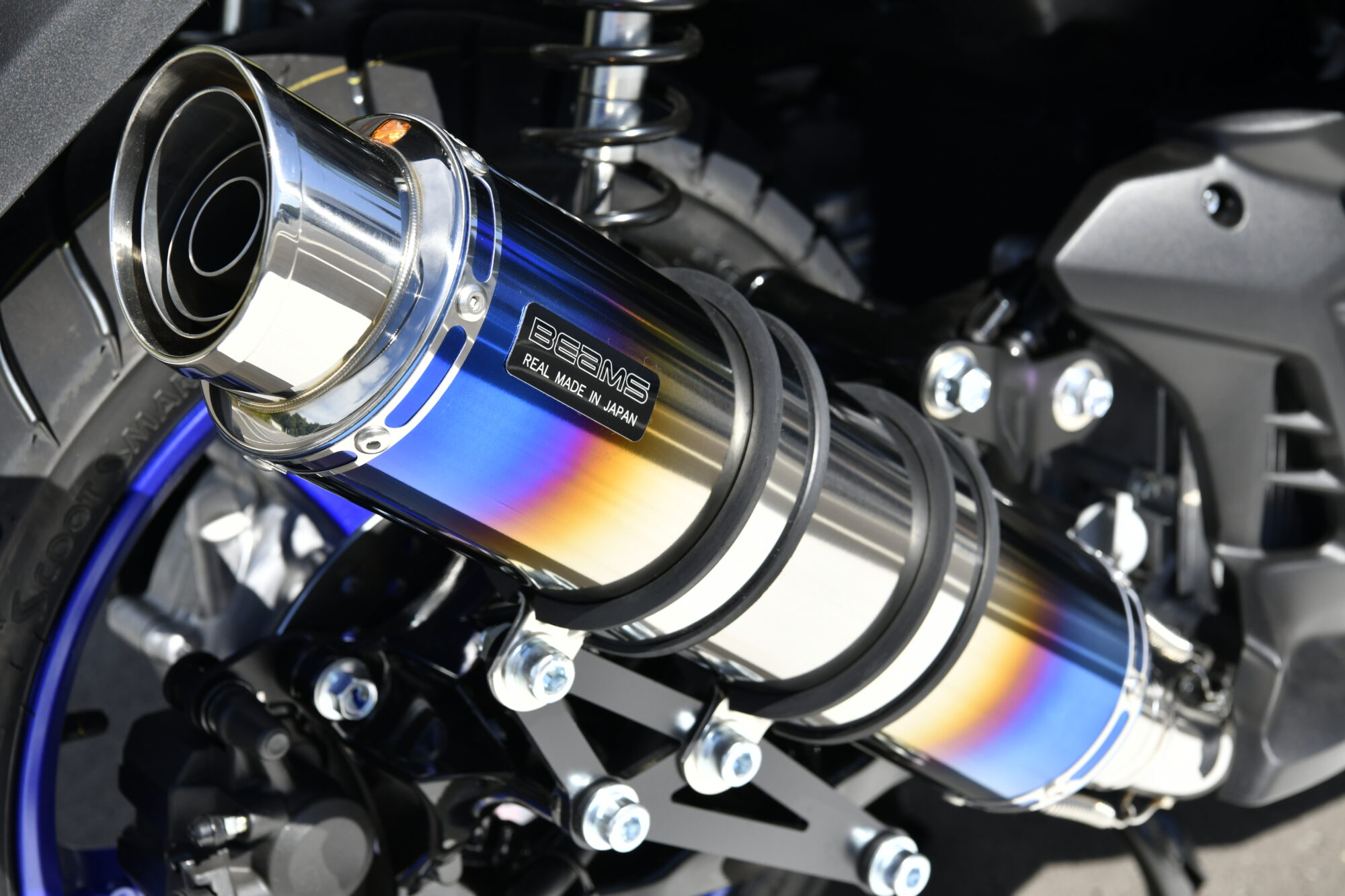 BMS-R BEAMS G276-54-007 N-MAX125 8BJ-SEL1J R-EVO2 ヒートチタン