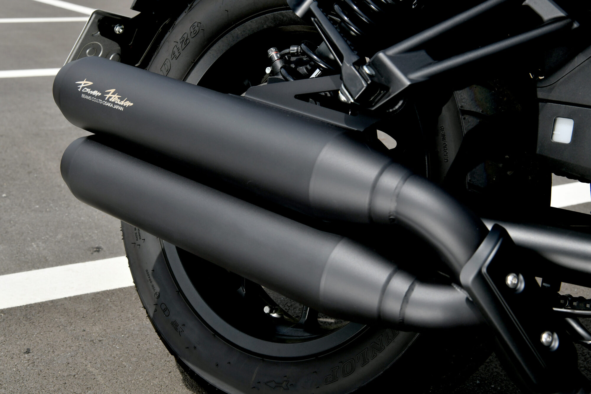 BEAMS G1023-23-001 Rebel 1100 DCT 8BL-SC83/8BL-SC87 パワーヘッダー