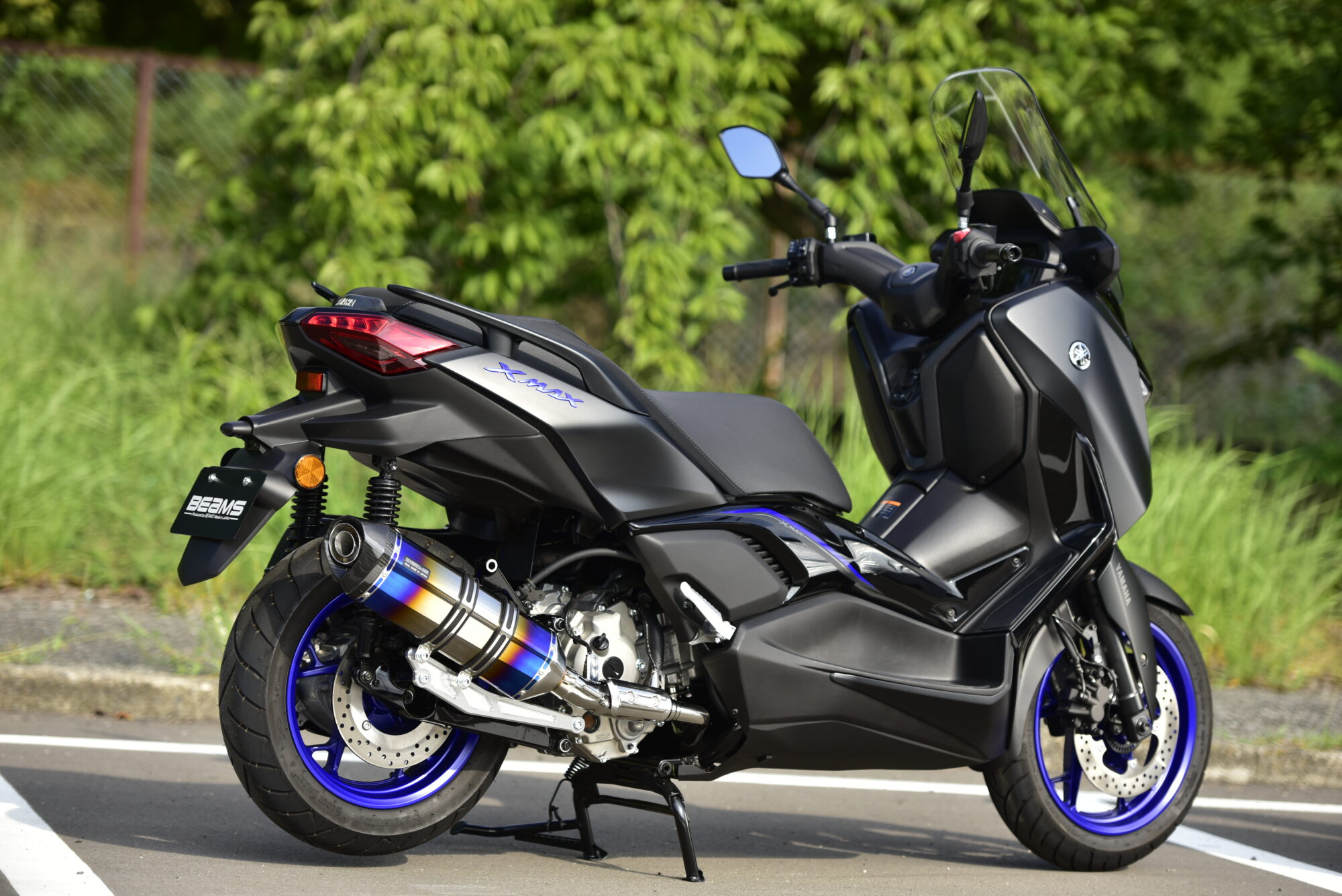 サイズ変更 BEAMS G278-66-001 X-MAX250 8BK-SGA8J GT-CORSA ヒートチタン