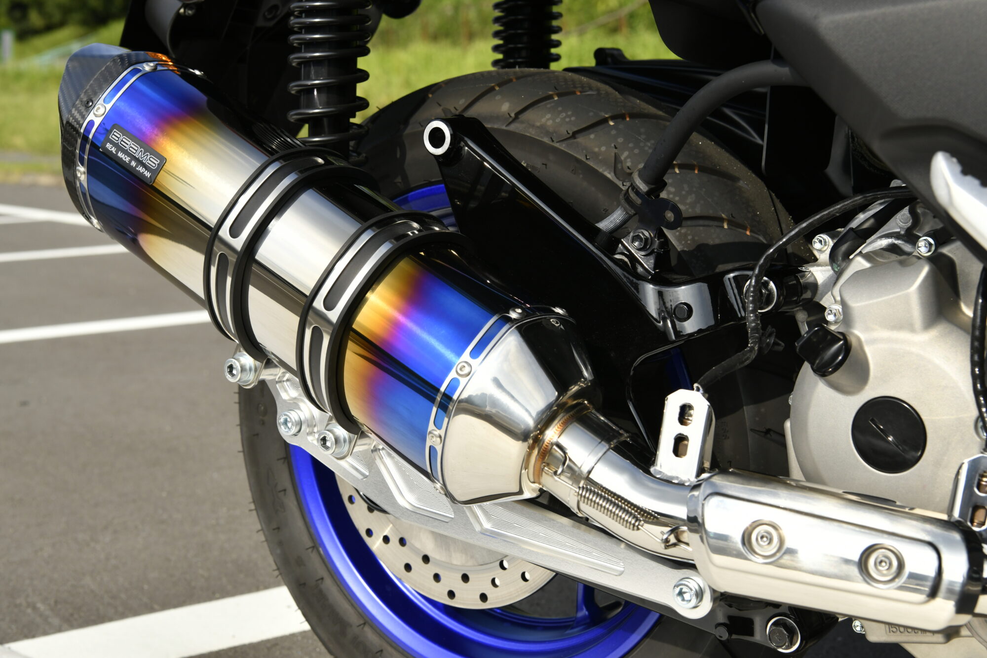 BMS-R BEAMS G278-66-001 X-MAX250 8BK-SGA8J GT-CORSA ヒートチタン