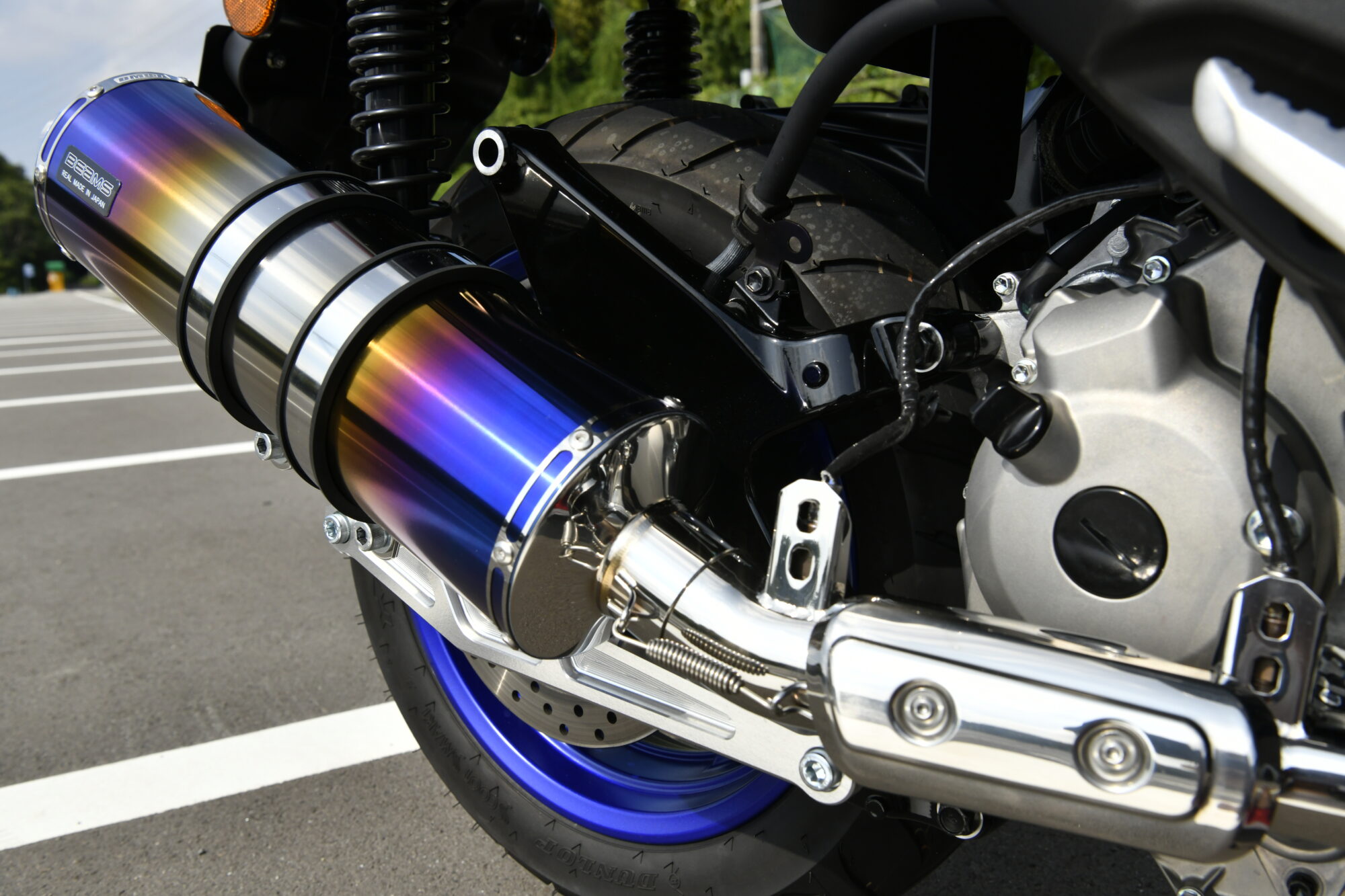 BMS-R BEAMS G278-53-007 X-MAX250 8BK-SGA8J R-EVO ヒートチタン