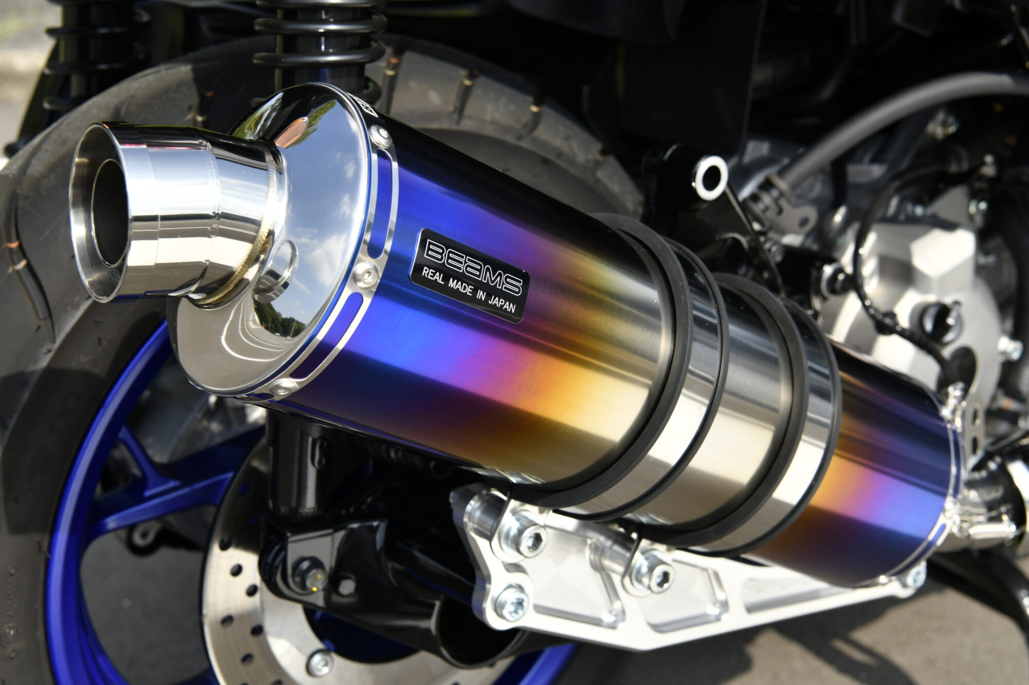 BMS-R BEAMS G278-53-007 X-MAX250 8BK-SGA8J R-EVO ヒートチタン