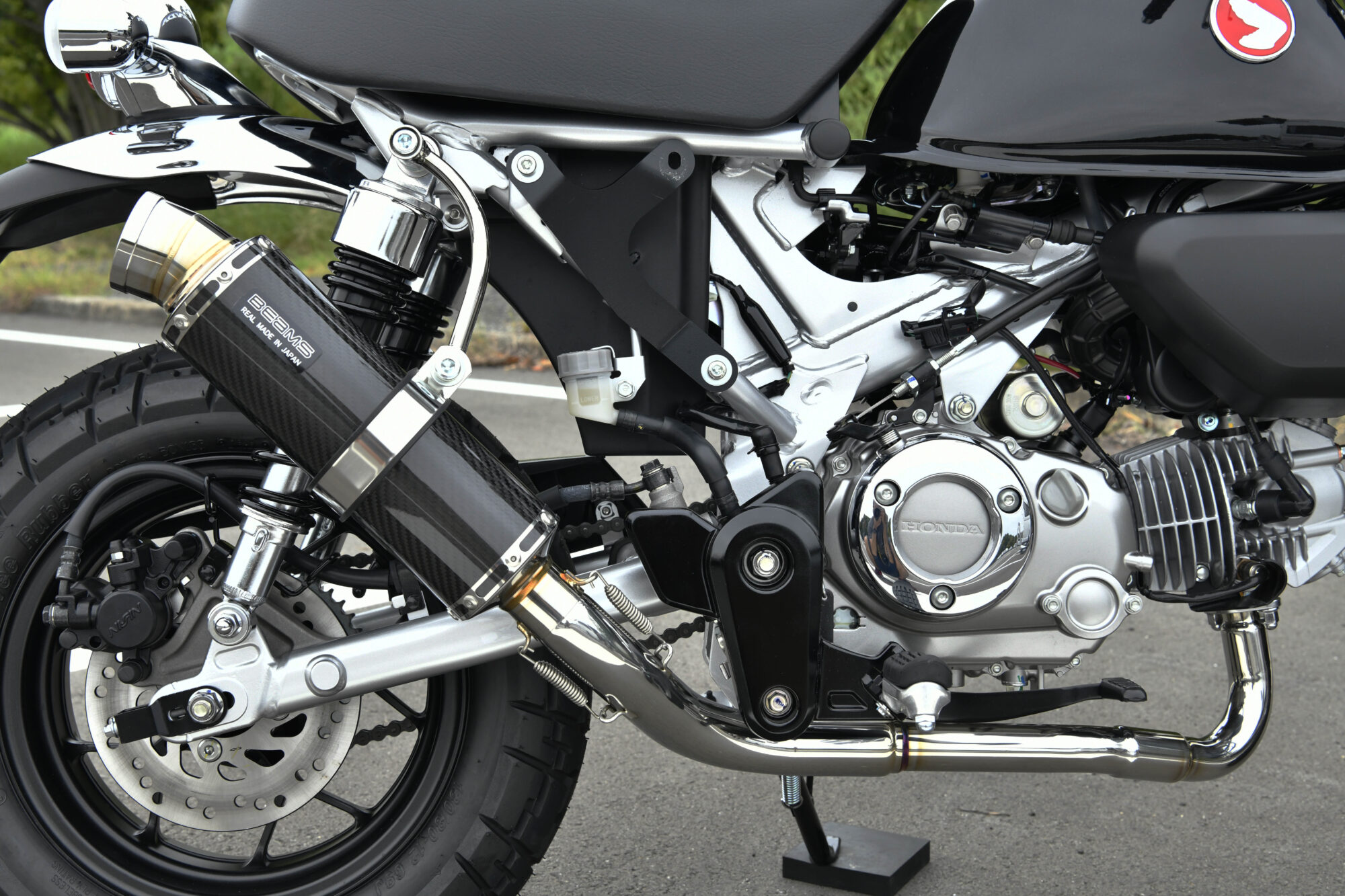 BEAMS G1025-53-006 モンキー125 MONKEY 8BJ-JB05 R-EVO カーボンサイレンサー ビームス マフラーの画像