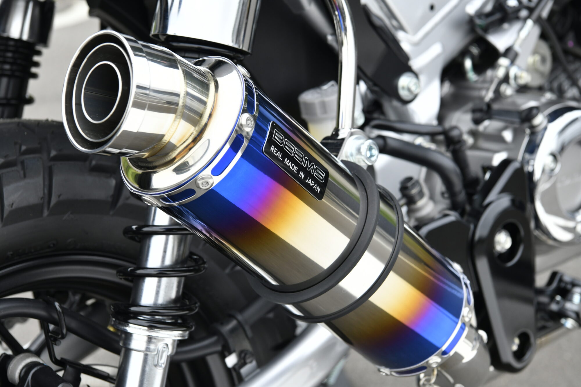 BEAMS G1025-53-007 モンキー125 MONKEY 8BJ-JB05 R-EVO チタンサイレンサー ビームス マフラーの画像