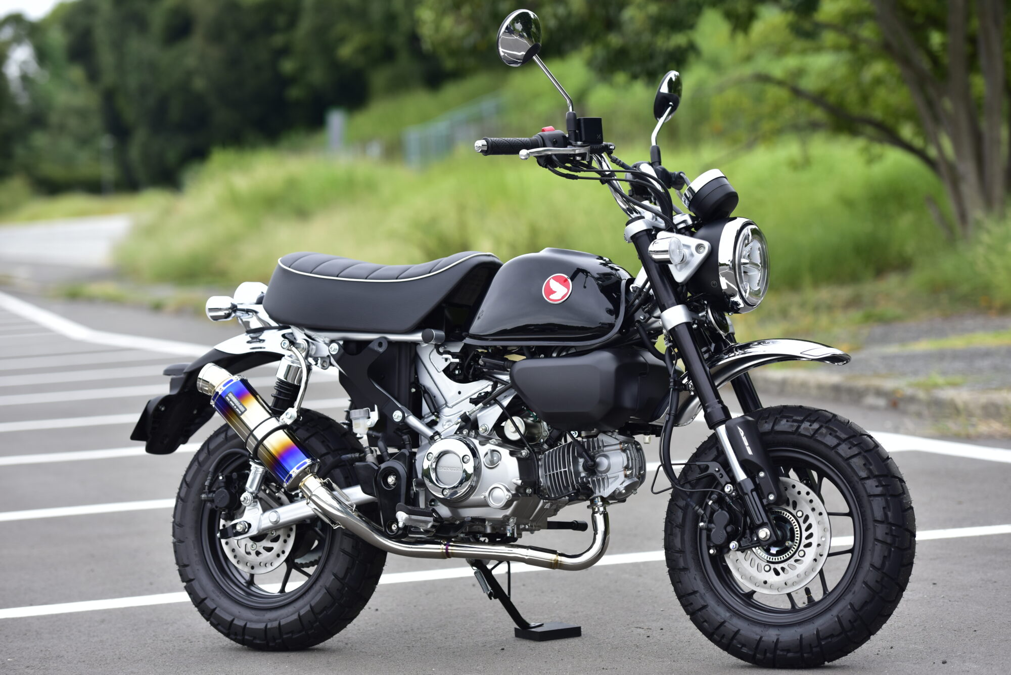 BEAMS G1025-53-007 モンキー125 MONKEY 8BJ-JB05 R-EVO チタンサイレンサー ビームス マフラーの画像