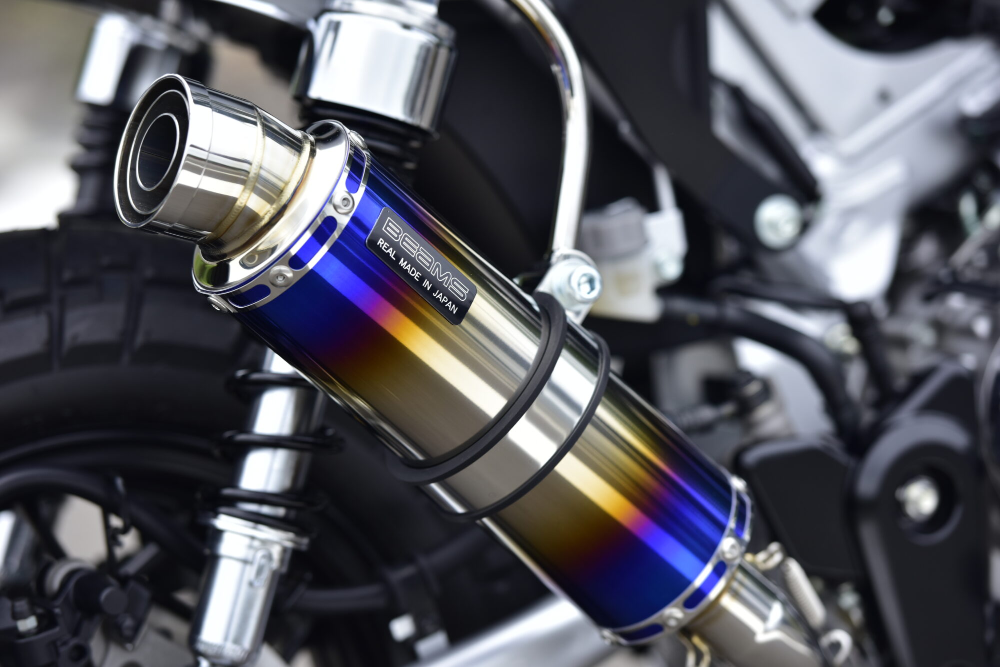BEAMS G1025-53-007 モンキー125 MONKEY 8BJ-JB05 R-EVO チタンサイレンサー ビームス マフラーの画像