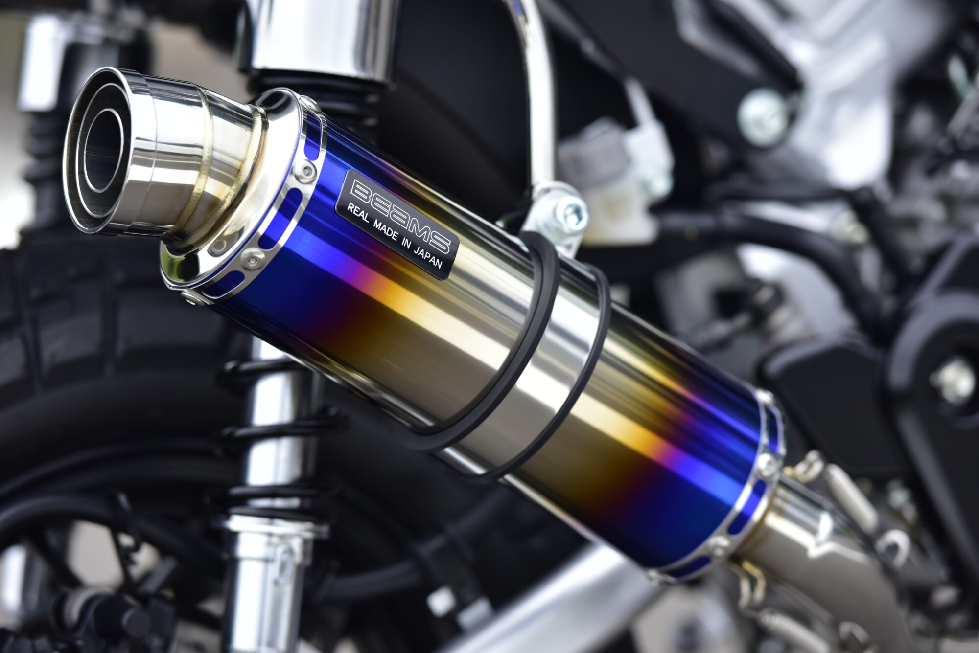 BEAMS G1025-53-007 モンキー125 MONKEY 8BJ-JB05 R-EVO チタンサイレンサー ビームス マフラーの画像