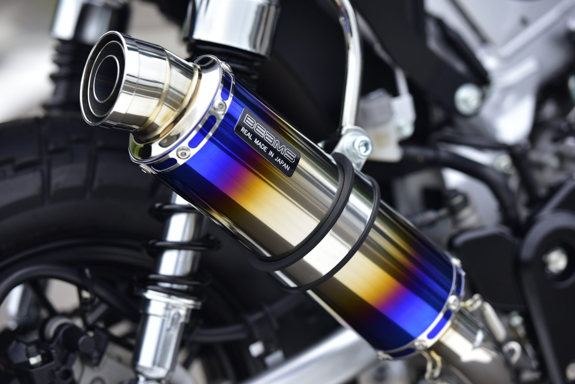 BEAMS G1025-53-007 モンキー125 MONKEY 8BJ-JB05 R-EVO チタンサイレンサー ビームス マフラーの画像