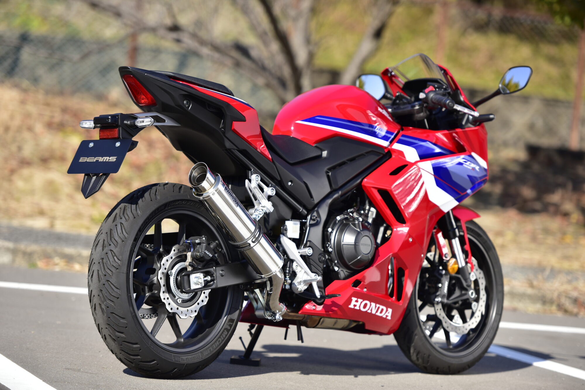 BMS-R BEAMS G1024-54-P6J CBR400R 8BL-NC65 R-EVO2 ステンレス