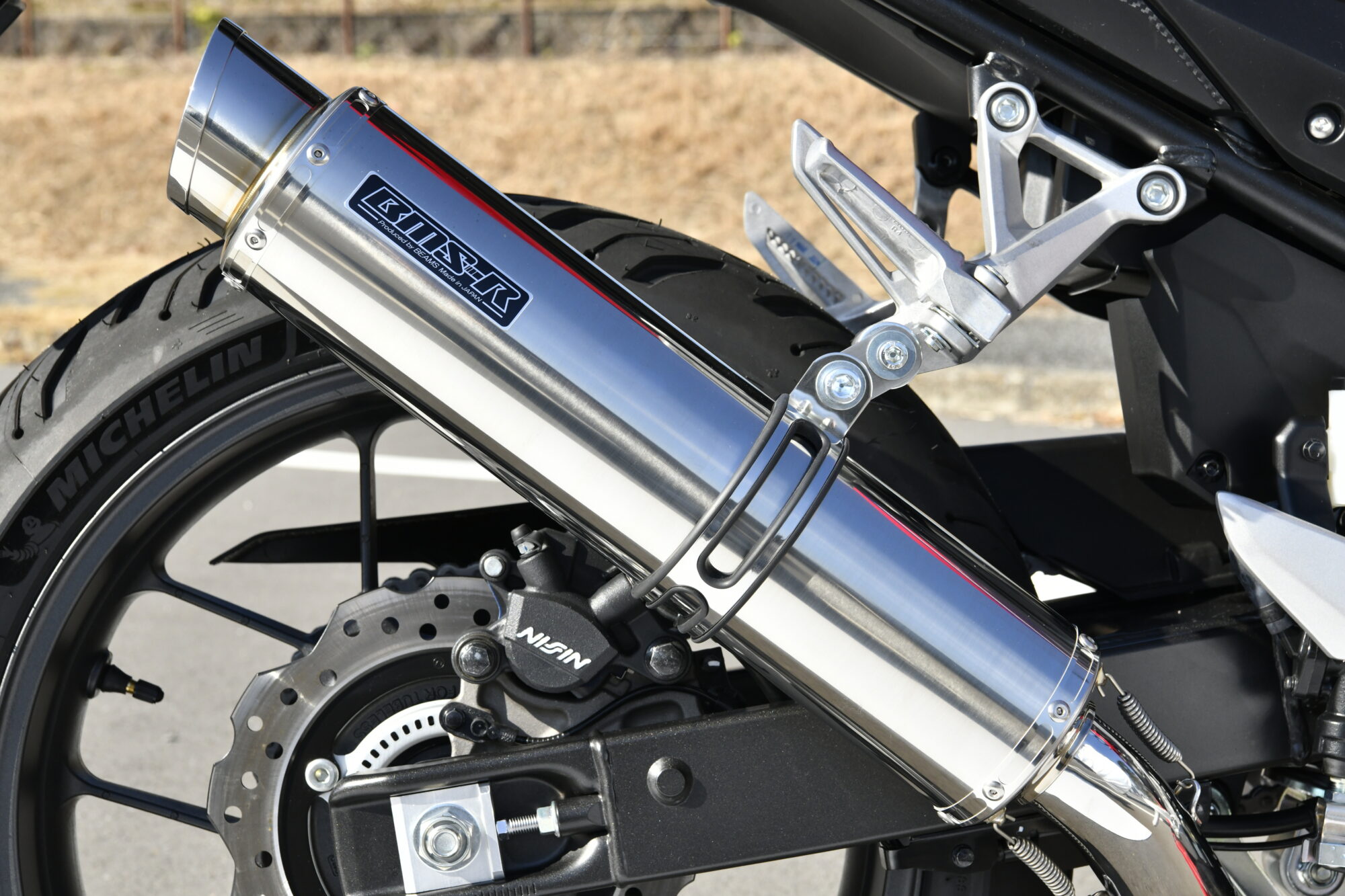 BMS-R BEAMS G1024-54-P6J CBR400R 8BL-NC65 R-EVO2 ステンレス