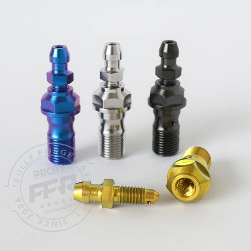 PROTI 64チタン BMW M1000RR バンジョー＋ブリーザー ブリーダー用セット 6PCS