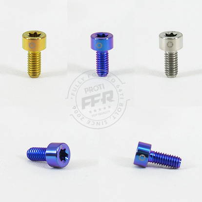 PROTI 64チタン ボルト M4x12mm ピッチ0.7mm 1PCS｜atlas-parts