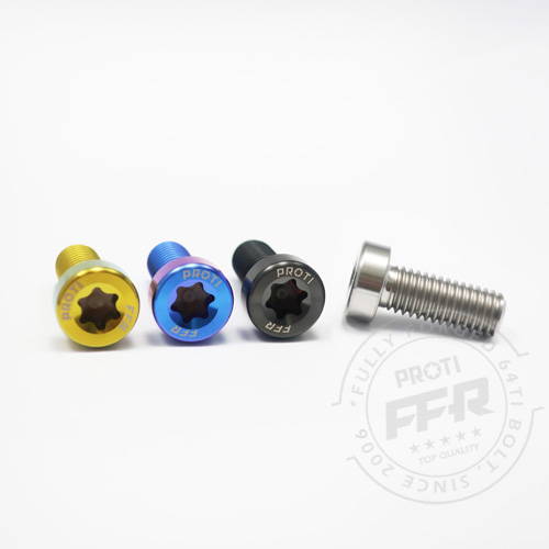 PROTI 64チタン DUCATI Hypermotard 698 RVE フットレストフロント用 4PCS