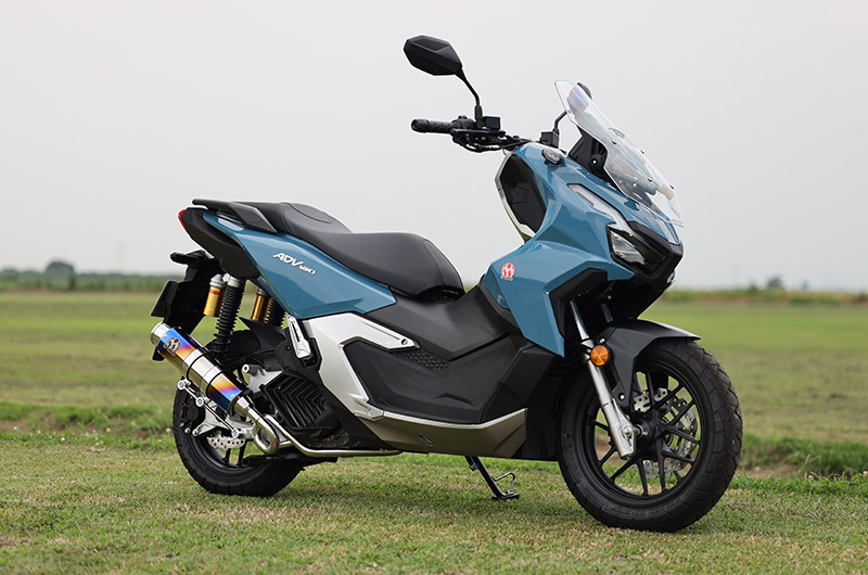 SP TADAO SP忠男マフラー ADV160（8BK-KF54）PURESPORT “S” チタン