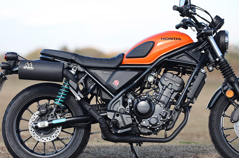 SP TADAO SP忠男マフラー HONDA 2023~CL250 (8BK-MC57) POWERBOXサイレンサー ブラックエディション CL2-PB-04_4