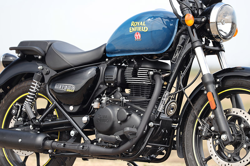 SP TADAO SP忠男マフラー ROYAL ENFIELD 2022~METEOR350 (ME3EMJ15) POWERBOXナロータイプ ブラックエディション CL3-PB-01_6