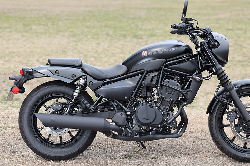 SP TADAO SP忠男 マフラー EL4-PB-06 24~ELIMINATOR/SE (8BL-EL400A) POWERBOX ショートインナーBOXタイプの画像