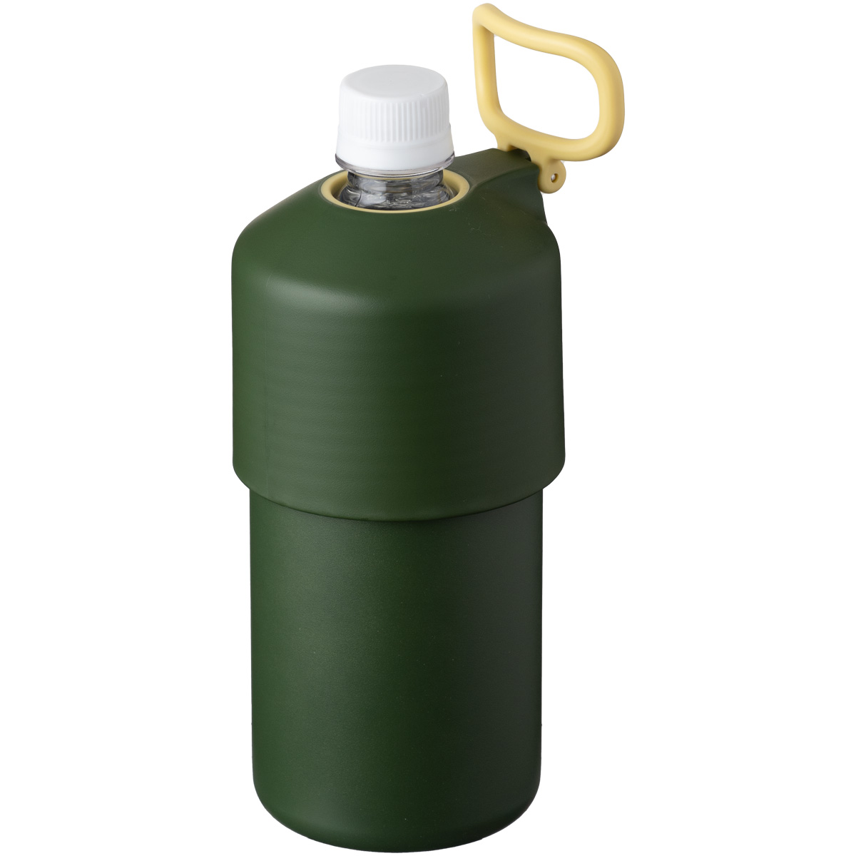 ペットボトルホルダー ボトルインボトル 500ml 650ml 保冷 保温 真空断熱 水筒 ステンレス 折りたたみ ハンドル付 キズ付きにくい ボトルクーラー カバー ABIB-E | Atlas（キッチン、日用品） | 14
