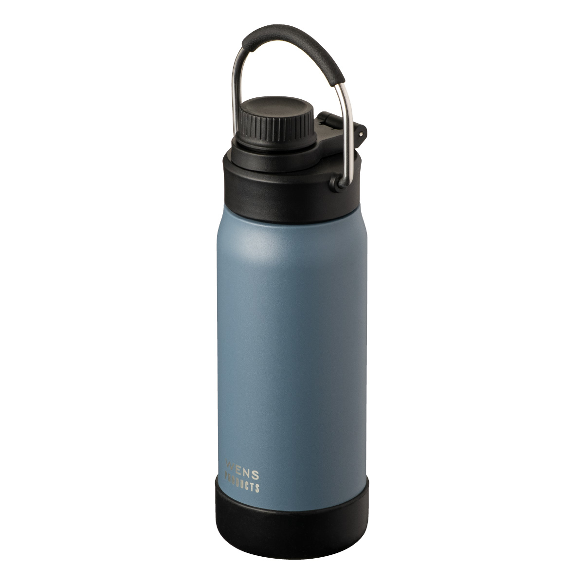 WENS 水筒 600ml 保冷 直飲み ステンレス ハンドル付き ダイレクト