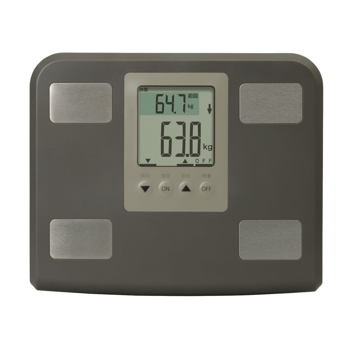 体重計 体組成計 体脂肪計 ヘルスメーター ノルミル機能 7項目同時測定