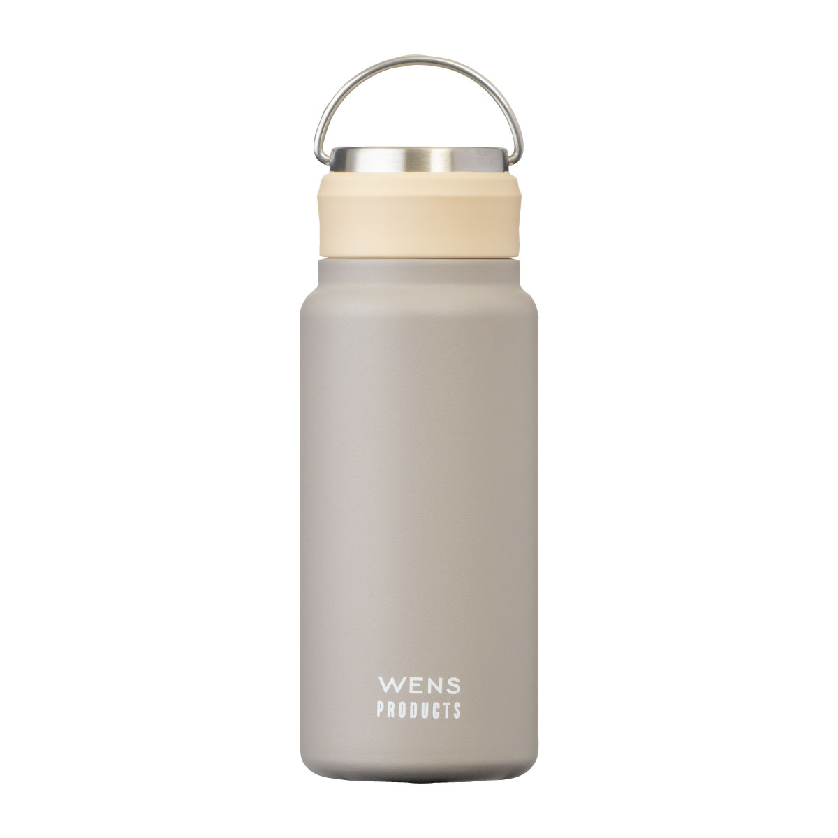 WENS 水筒 530ml 保温 保冷 ステンレス ハンドル付き シームレス