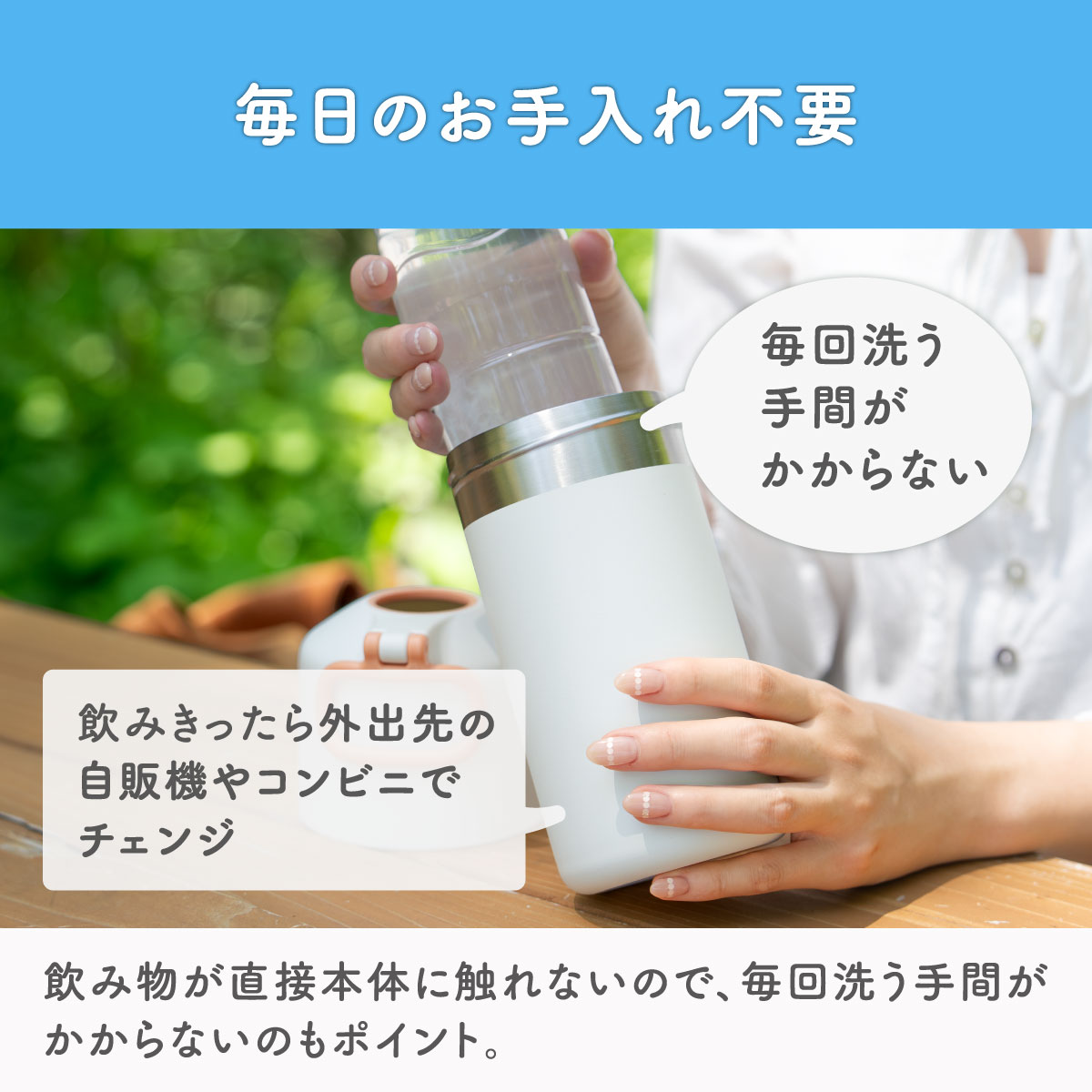 アトラス ペットボトルホルダー 水筒 保冷 保温 角形ペッドボトル対応 ペットボトルクーラー 500ml 650ml 真空断熱 折りたたみ 熱中症対策 水分補給 ABIB-E2 | Atlas（キッチン、日用品） | 20