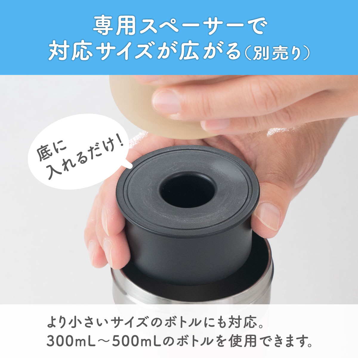 アトラス ペットボトルホルダー 水筒 保冷 保温 角形ペッドボトル対応 ペットボトルクーラー 500ml 650ml 真空断熱 折りたたみ 熱中症対策 水分補給 ABIB-E2 | Atlas（キッチン、日用品） | 23