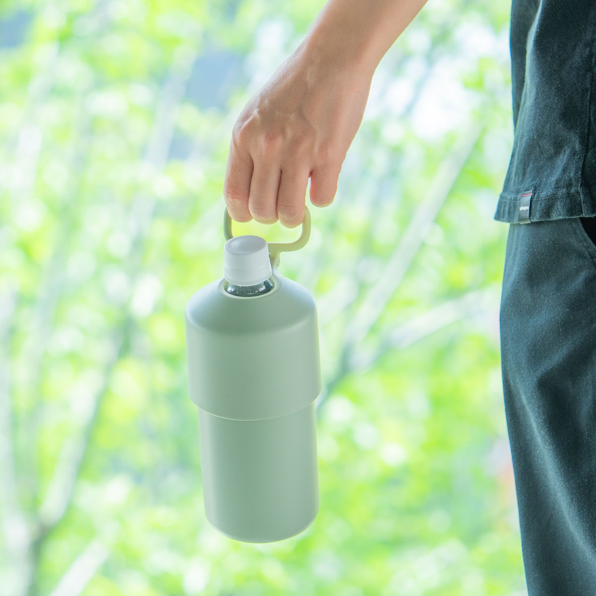 アトラス ペットボトルホルダー 水筒 保冷 保温 角形ペッドボトル対応 ペットボトルクーラー 500ml 650ml 真空断熱 折りたたみ 熱中症対策 水分補給 ABIB-E2 | Atlas（キッチン、日用品） | 27
