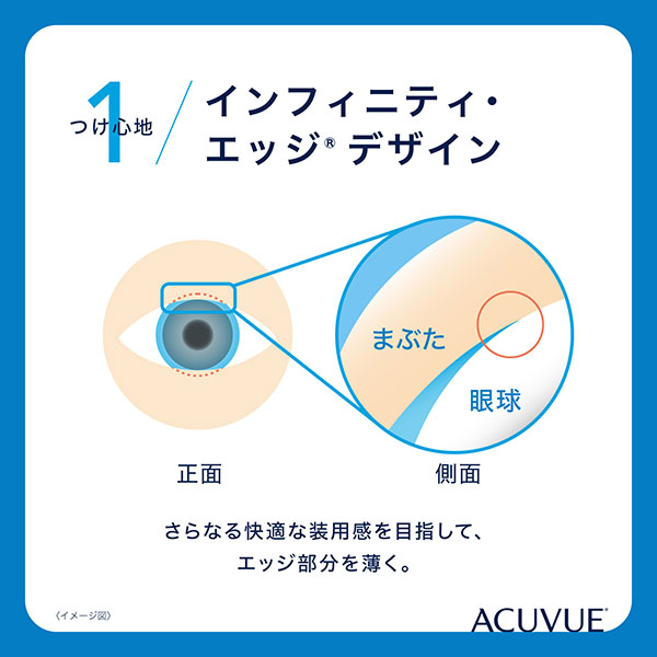 コンタクトレンズ 1DAY ワンデーアキュビューモイスト90枚×2箱 送料無料 1日使い捨て コンタクトレンズ コンタクト ワンデー / 1day | ACUVUE | 02