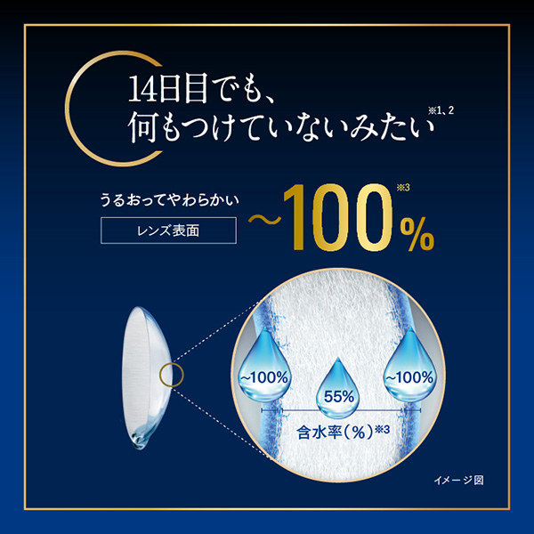 コンタクトレンズ 2WEEK トータル14 6枚×6箱 送料無料 2週間使い捨て_5