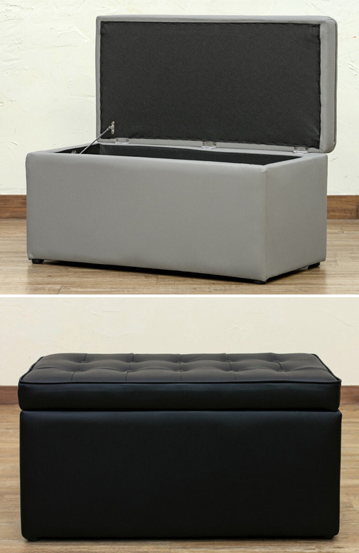 スツール ベンチ 収納 チェア 椅子 2人掛け 収納ボックス リビング