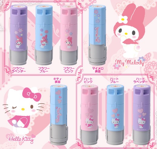 Fillico 未開封ボトル マイメロ ハローキティ等（バラ売り、セット売り可） ハローキティ シャチハタ ハローキティー マイメロ キキララ 浸透印