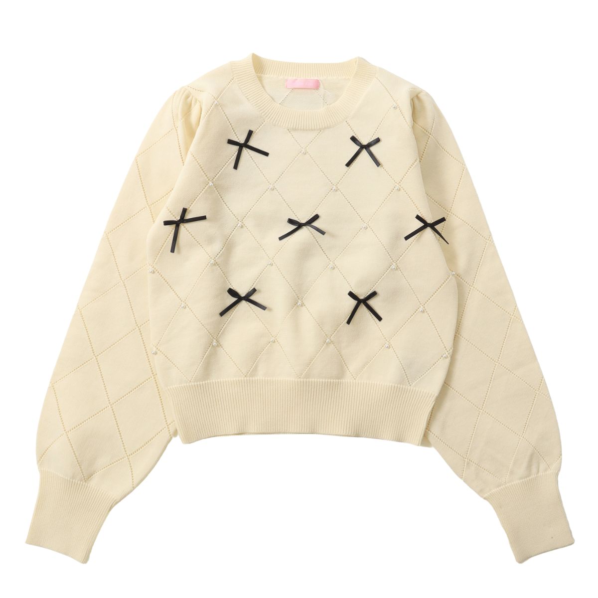 Belle Cie（ベルシー） リボン ニット トップス セーター レディース