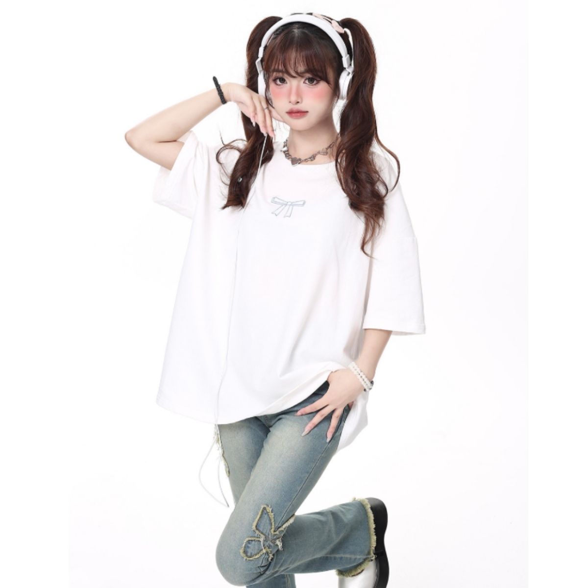Belle Cie（ベルシー） Tシャツ トップス 半袖 サブカル系 地雷系