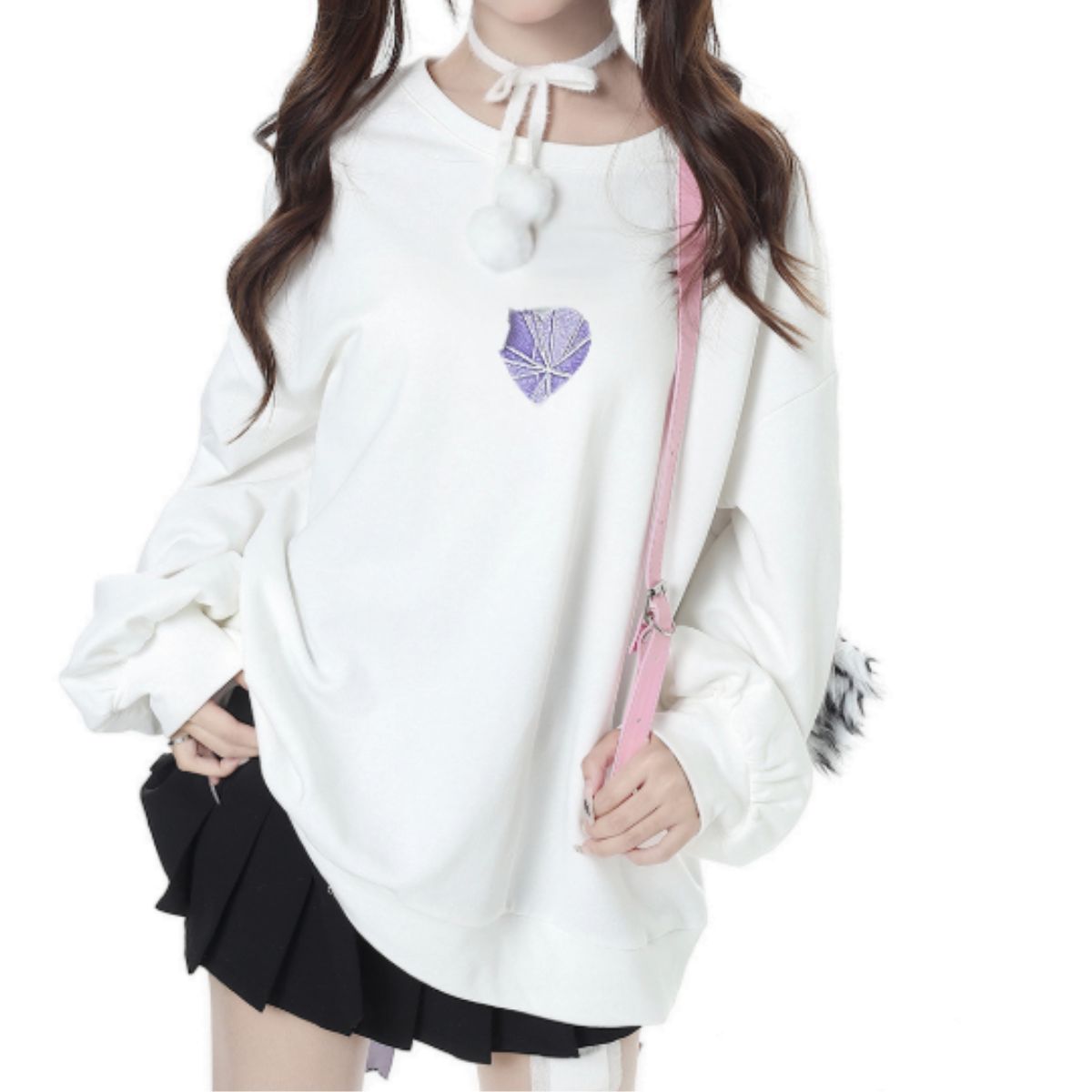 Belle Cie（ベルシー） スウェット トップス プルオーバー 長袖 バック