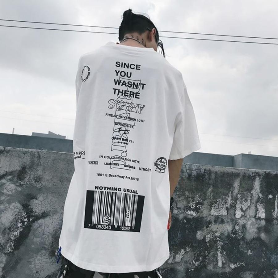 バーコードプリント ビッグtシャツ メンズ 韓国ファッション ストリート ビッグトップス Zutty 通販 Yahoo ショッピング バーコードプリント ビッグtシャツ メンズ 韓国ファッション ストリート ビッグトップス Zutty 通販 Yahoo ショッピング