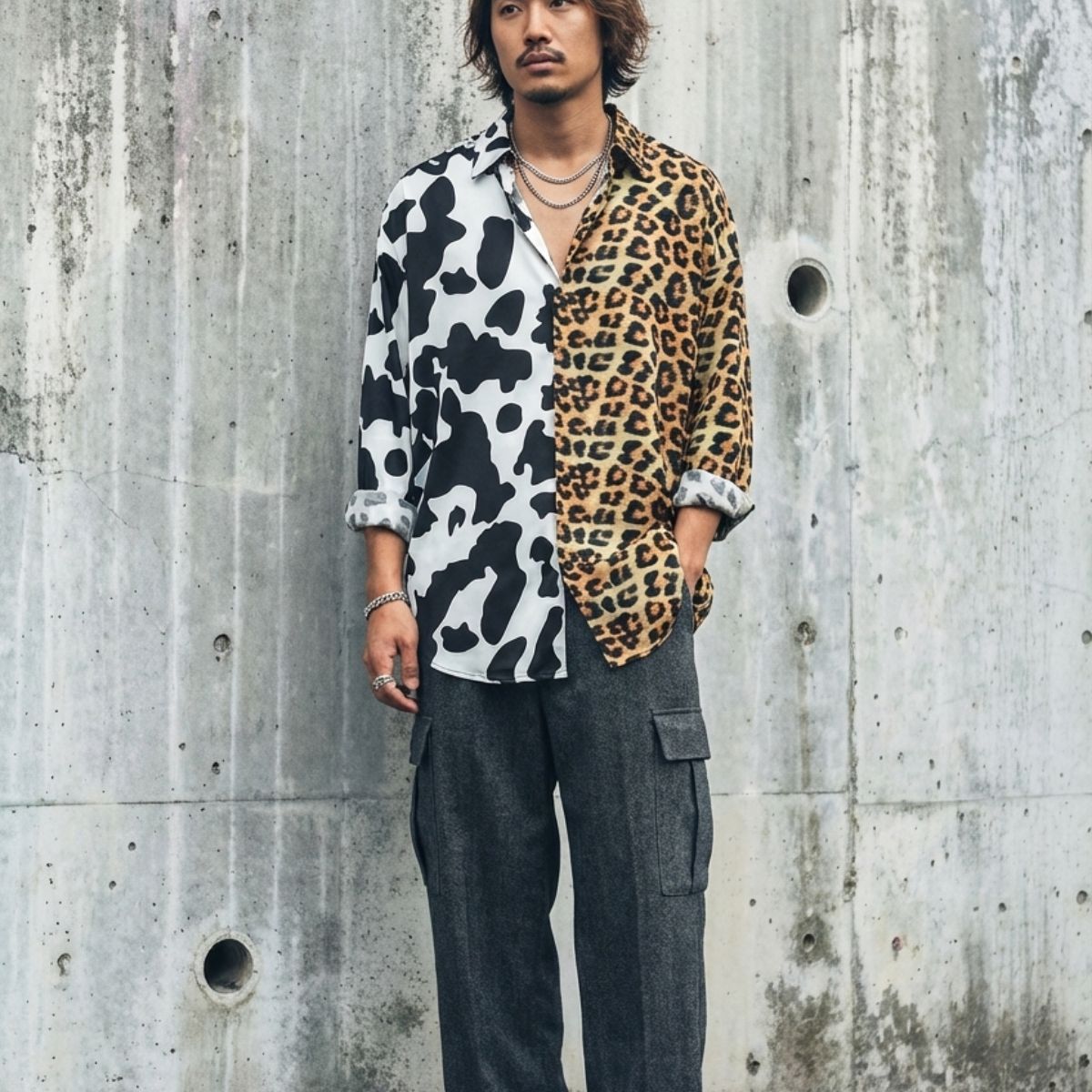 At Marvelous（アットマーベラス） 柄シャツ メンズ ストリート