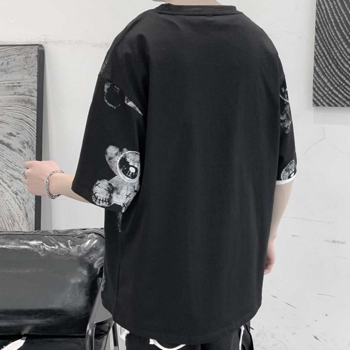 シャドウくまプリントtシャツ メンズ ストリートファッション 半袖tシャツ トップス 夏 総柄 クマ ストリート系 Zutty 通販 Yahoo ショッピング シャドウくまプリントtシャツ メンズ ストリートファッション 半袖tシャツ トップス 夏 総柄 クマ ストリート系 Zutty 通販 Yahoo ショッピング