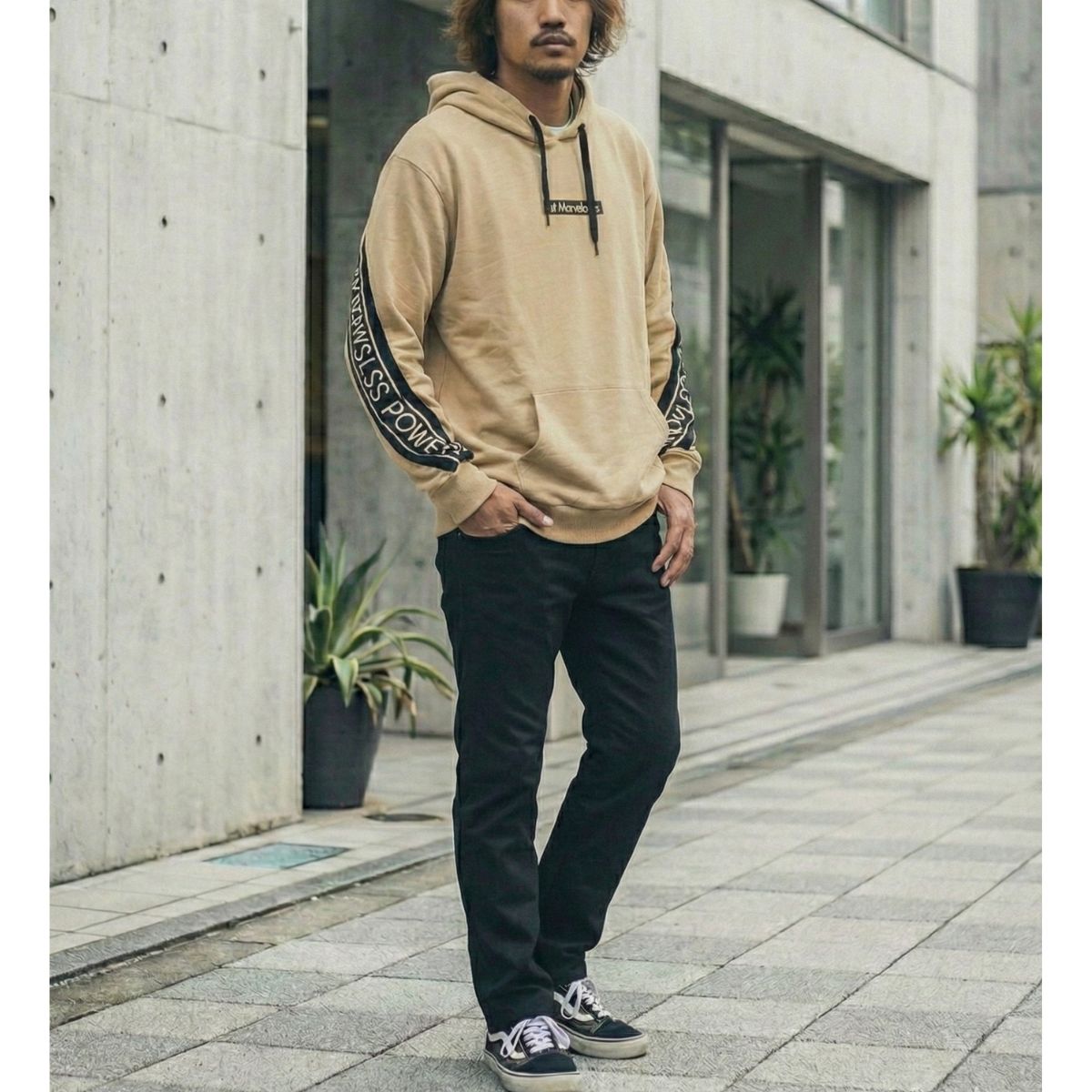 At Marvelous（アットマーベラス） パーカー メンズ トレーナー ビッグ