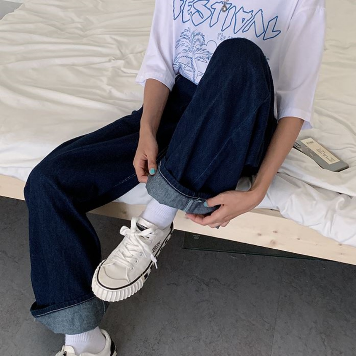BELVET バギーリジットデニム Baggy rigid denim – BELVET