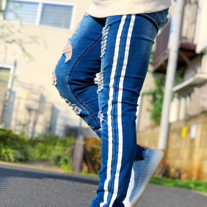 ダメージジーンズ スキニーパンツ メンズ ラインパンツ ストレッチデニム 大きいサイズ ストリートファッション デニムパンツ ダメージ ストリート スキニー Zutty 通販 Yahoo ショッピング ダメージジーンズ スキニーパンツ メンズ ラインパンツ ストレッチデニム 大きいサイズ ストリートファッション デニムパンツ ダメージ ストリート スキニー Zutty 通販 Yahoo ショッピング