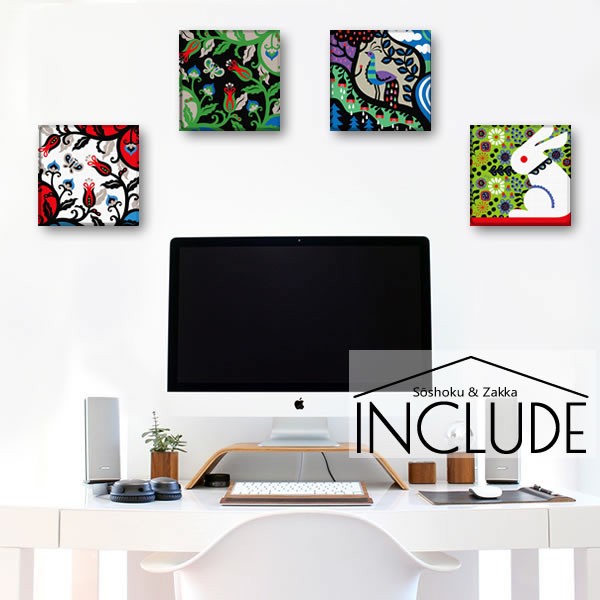 アートパネル Kinpro Design アートブランド ウサギ 蝶 孔雀 曲線 草花 ペイズリー カーブした羽 フラワー 花 世界で活躍 Kpr 0026inc Atmosphere 通販 Yahoo ショッピング