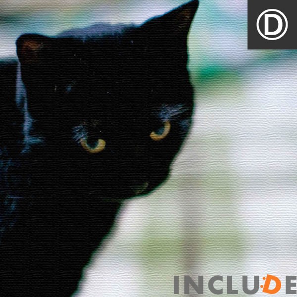 アートパネル クリエーター 猫 ネコ 子猫 黒猫 ベンガル サイベリアン