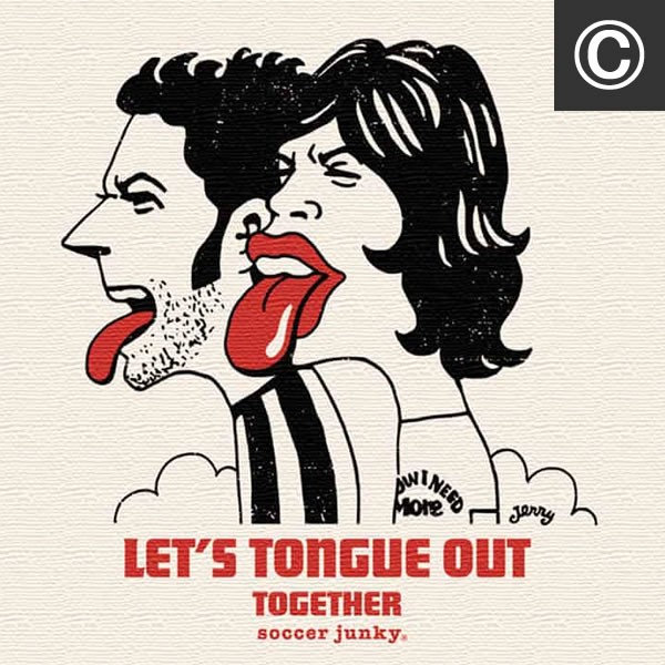 サッカージャンキー jerry アートパネル 二人の10番 左足の天才 チェ